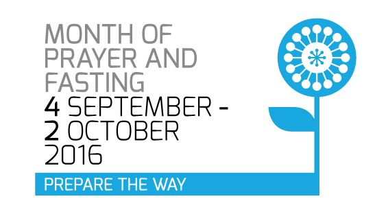 Month of Prayer and Fasting - Sept 2016